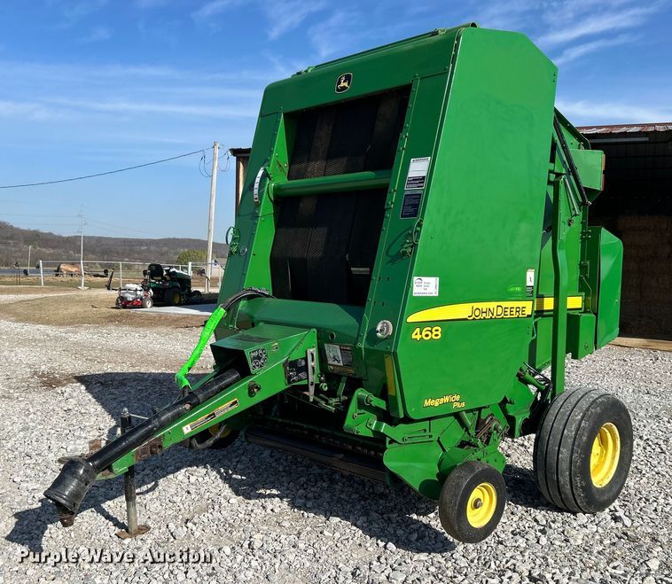 2008 John Deere 468 round baler - DN0729