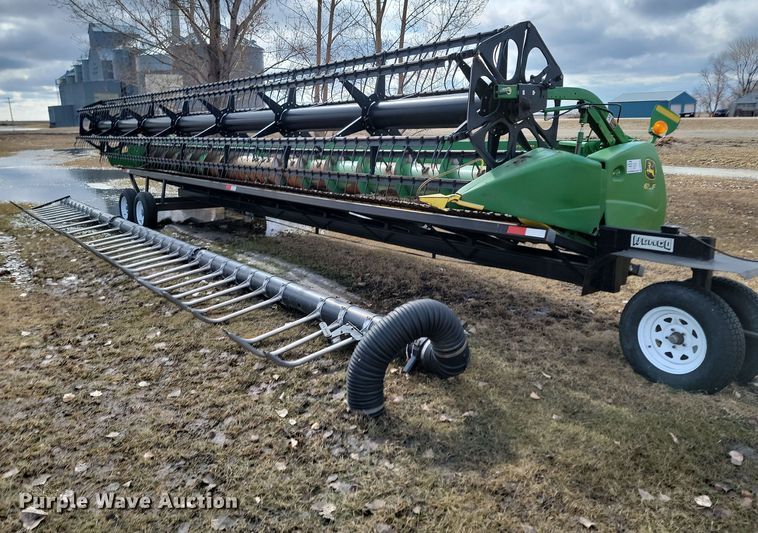 2009 John Deere 635F Hydraflex flex head - DP3431