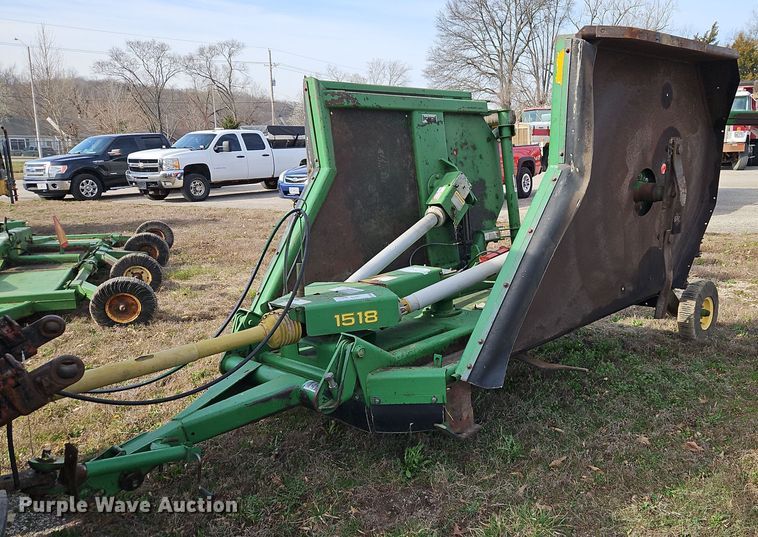 John Deere 1518 batwing rotary mower - DR8549