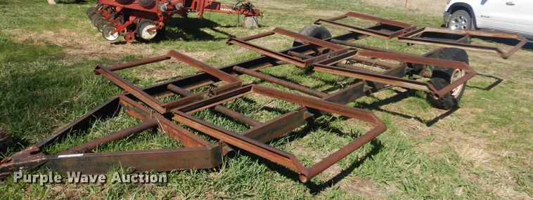 Shop built hay bale trailer - DV9940