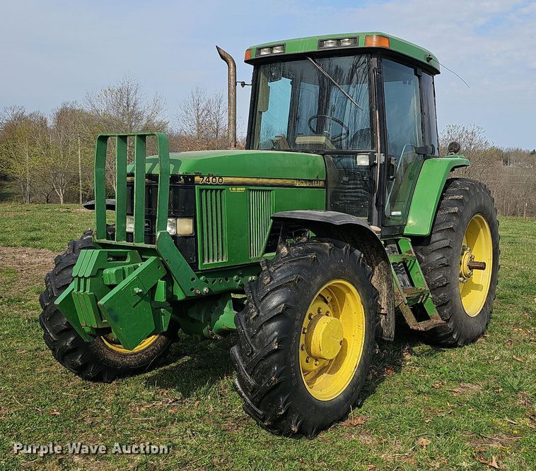 1994 John Deere 7400 MFWD tractor - EJ6172