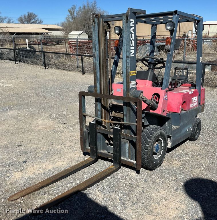 Nissan forklift - JT9067