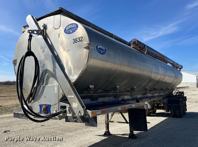 2012 Hensley ATLW-36-32-8  feed delivery trailer - LD9336