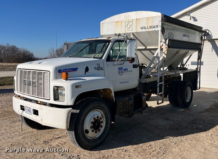 1991 GMC TopKick fertilizer delivery truck - LD9985