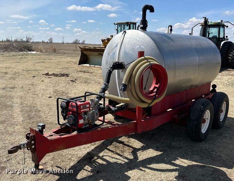 Shop built tank trailer - OI9286