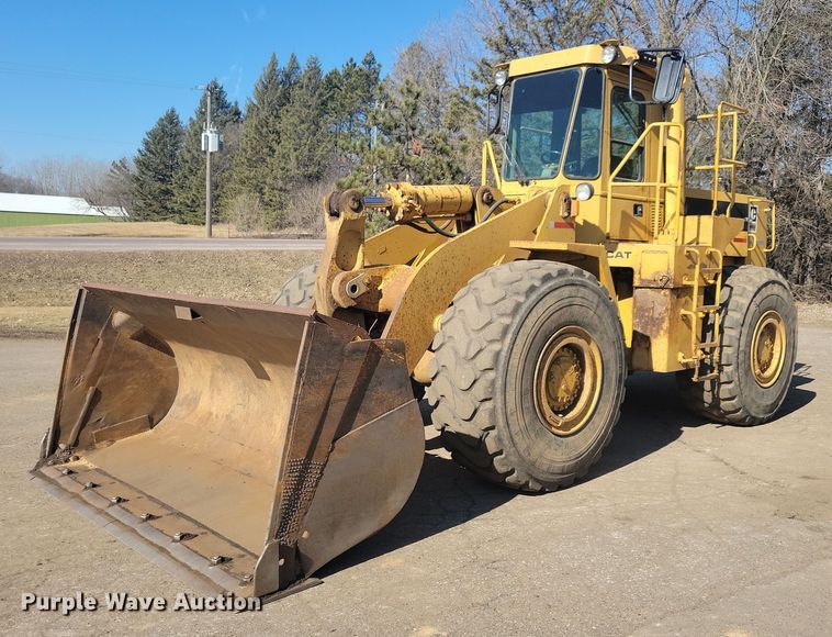 1984 Caterpillar 966D wheel loader - DL7878