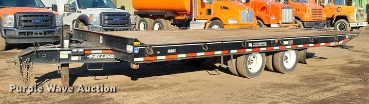 2012 Felling FT-40-2T equipment trailer - DL7879