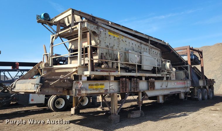1998 Cedarapids CSC 1347 cone crushing plant - DL7900
