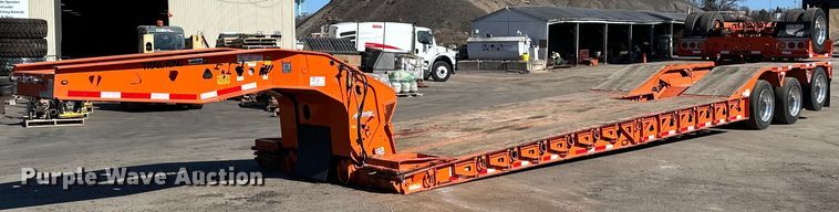2021 Trail King TK110HDG lowboy equipment trailer - DL7905