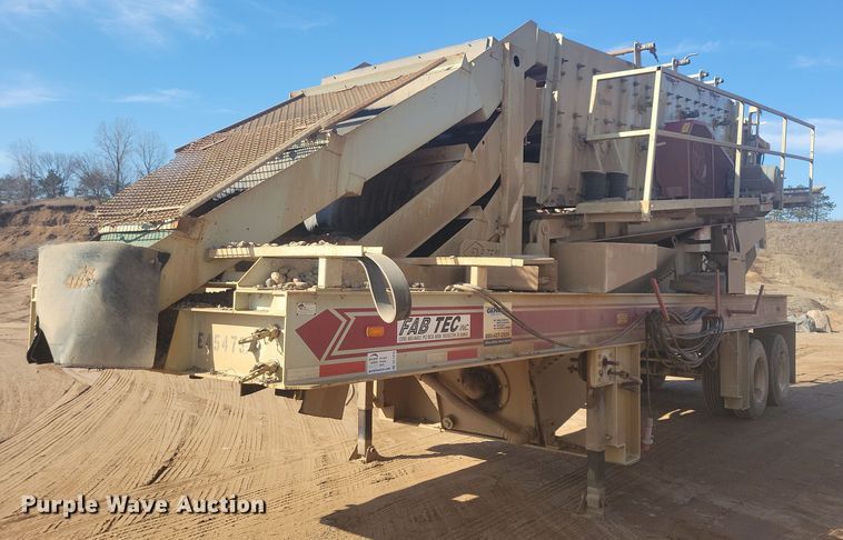 2015 Fab Tec Pro 5x16 wash plant - DL7916