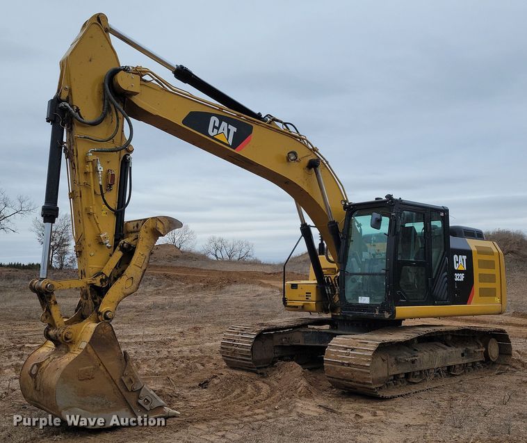2017 Caterpillar 323FL excavator - DL7918