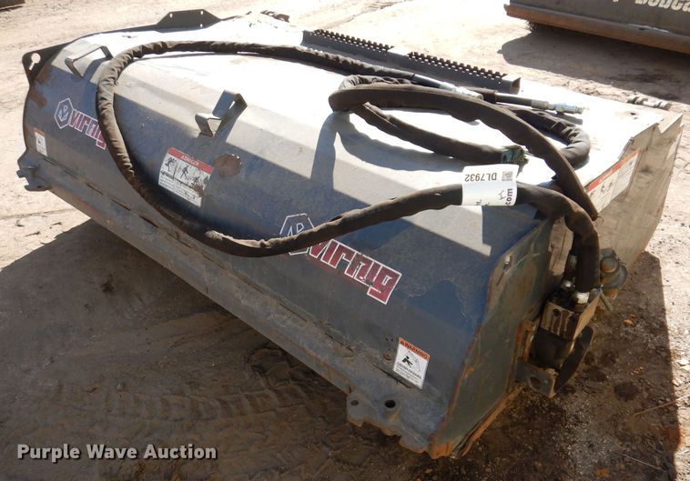 2018 Virnig 72" W skid steer sweeper - DL7932