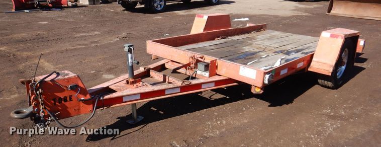 1998 Towmaster tilt deck utility trailer - DL7942