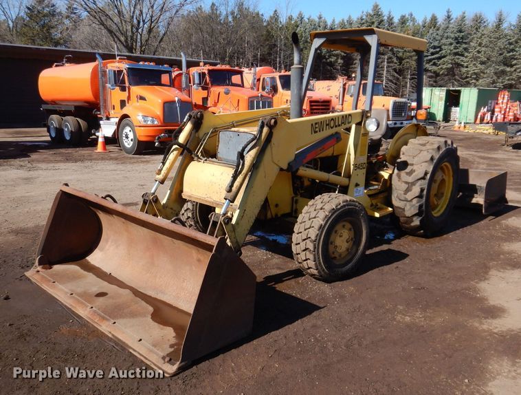 2000 New Holland 545D landscape tractor - DL7944