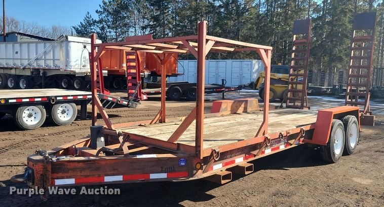 2000 Towmaster T-16DD equipment trailer - DL7953