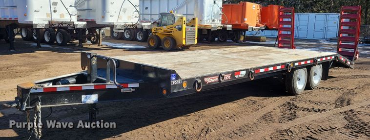 2021 Towmaster TC16 equipment trailer - DL7954