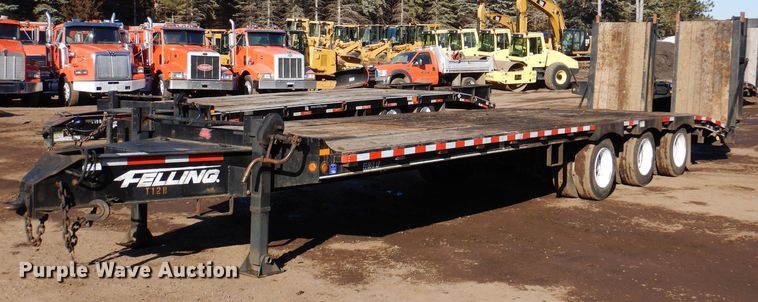 2012 Felling FT-50-3LP equipment trailer - DL7959