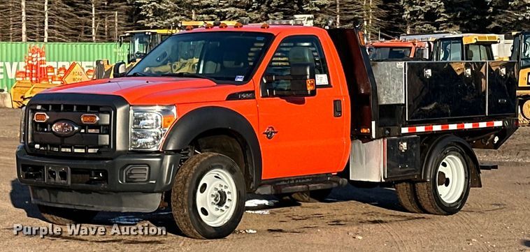 2012 Ford  F550 flatbed truck - DO3168