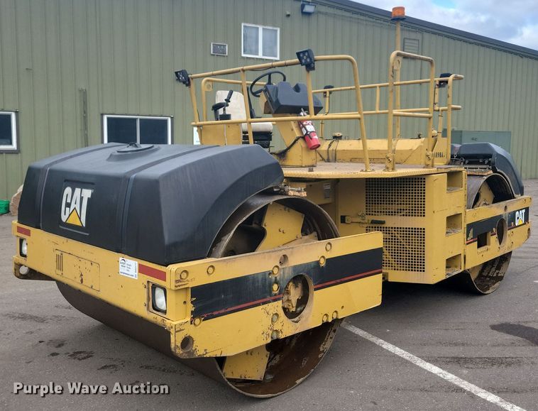 1998 Caterpillar CB-634C double drum vibratory roller - DO3177