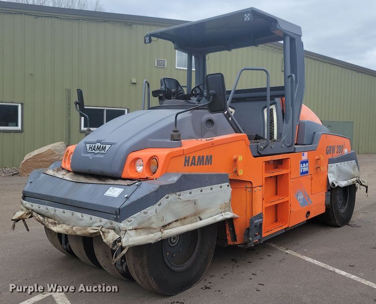 2016 HAMM GRW280i pneumatic roller - DO3179