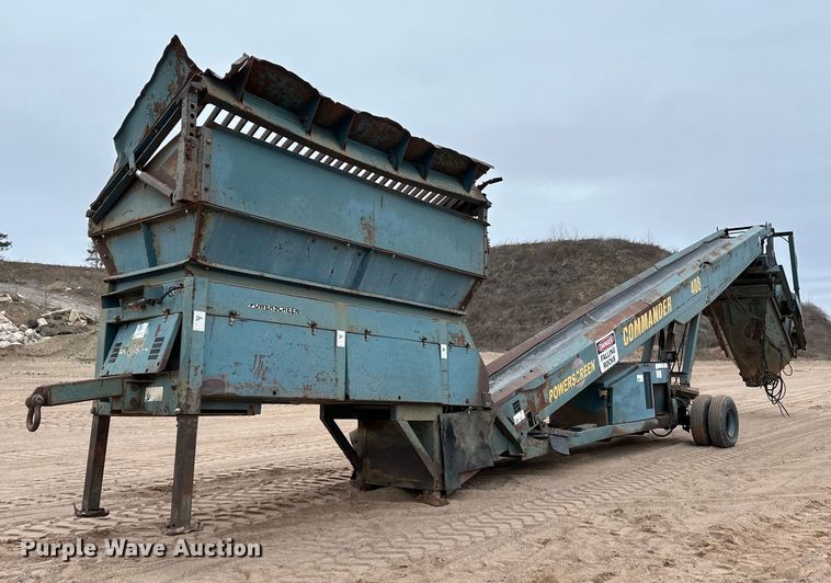 1990 Powerscreen  Commander 408 screening plant - DO3216