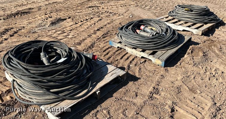 (3) pallets of P-24-1-3MSHA power cord - DO3257