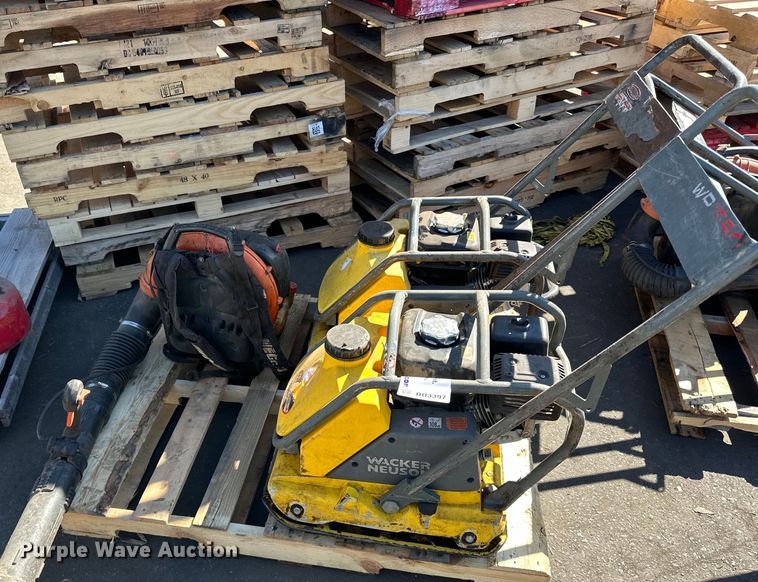 (2) plate compactors - DO3397