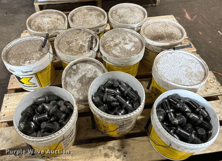 (11) buckets of Kennametal SM03 BIT milling teeth  - DQ0654