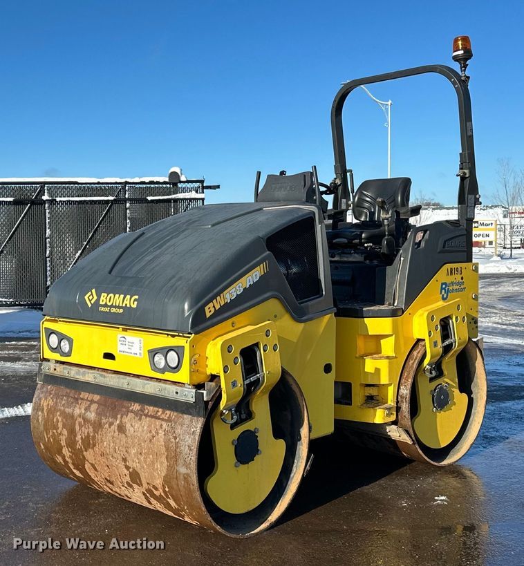 2019 Bomag BW138AD double drum vibratory roller - DQ7423