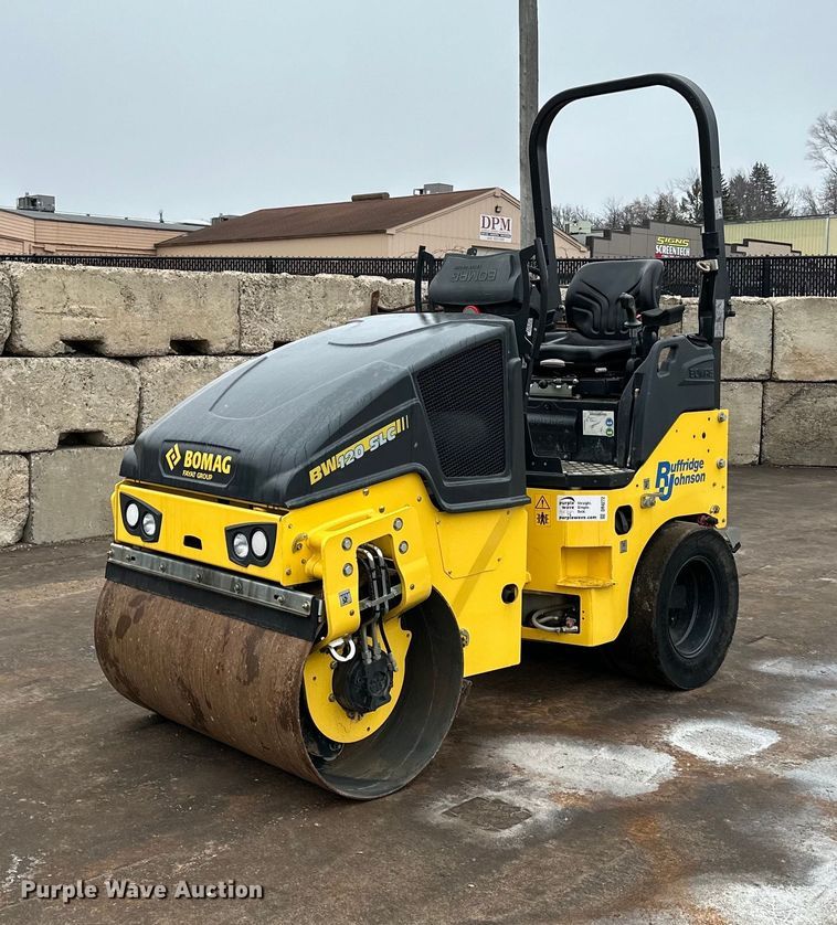 2022 Bomag BW 120 SLC-5 single drum vibratory roller - DR4272