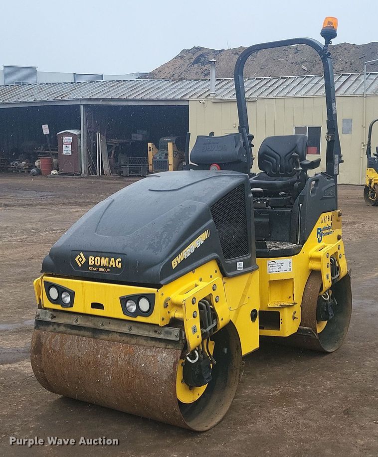 2019 Bomag BW 120 SLC-5 double drum vibratory roller - DR4273