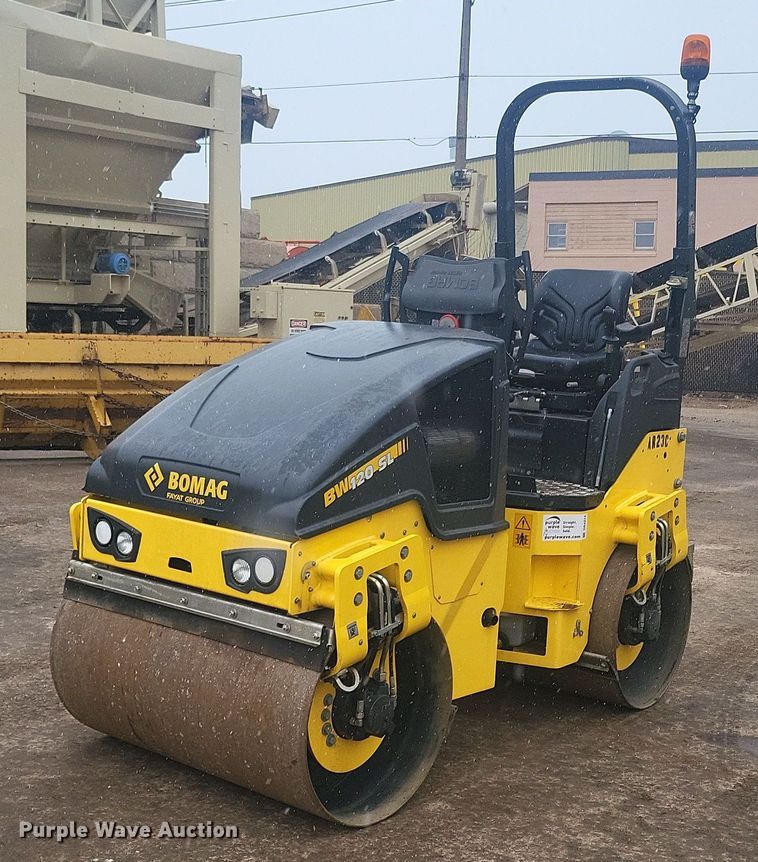2023 Bomag  BW 120 SLC-5 double drum vibratory roller - DR4274