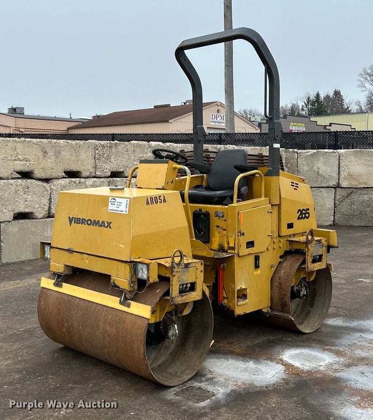2006 Vibromax  W265 double drum vibratory roller - DR4275