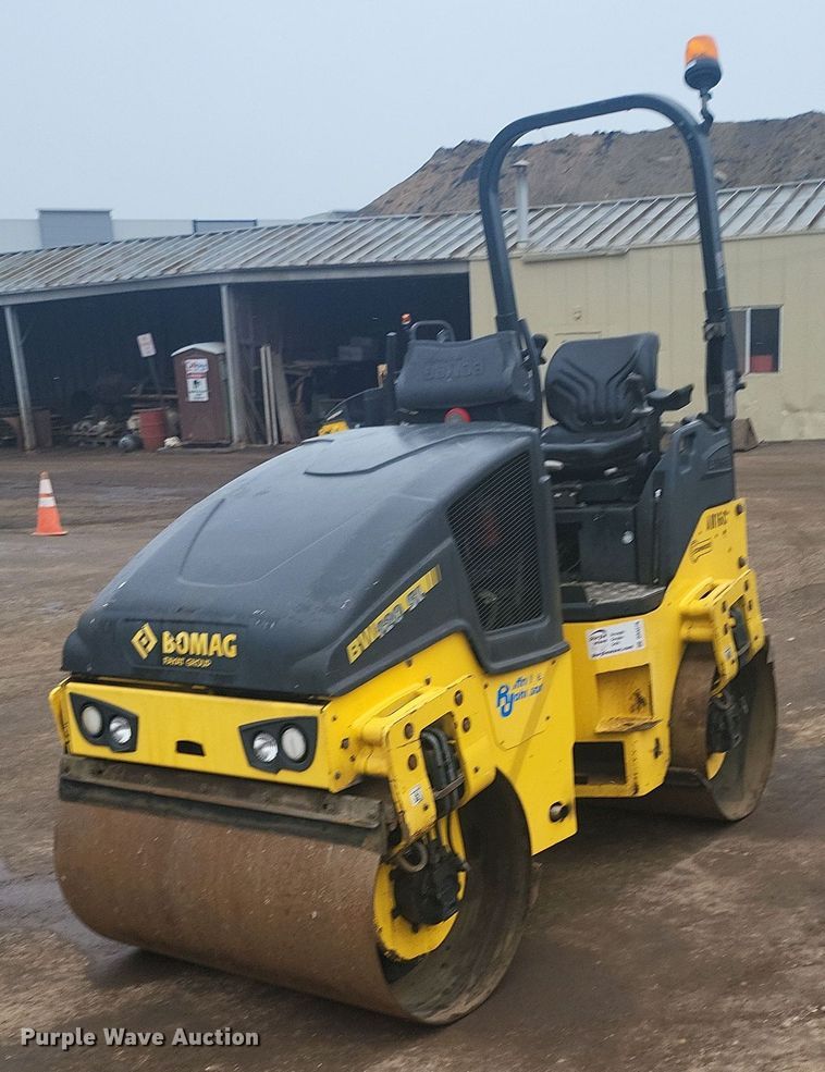 2016 Bomag BW 120 SLC-5 double drum vibratory roller - DR4276