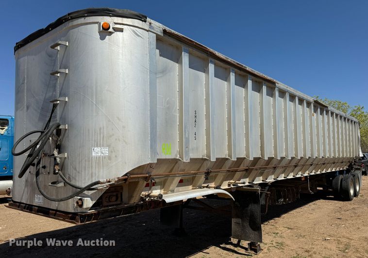 2000 Red River Manufacturing live bottom trailer - DK6805