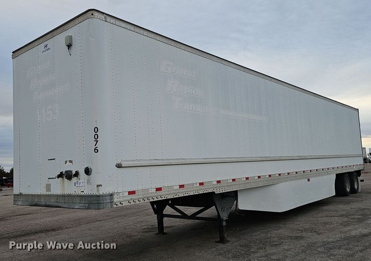 2012 Hyundai Translead VI2530152-AJS dry van trailer - DQ8642