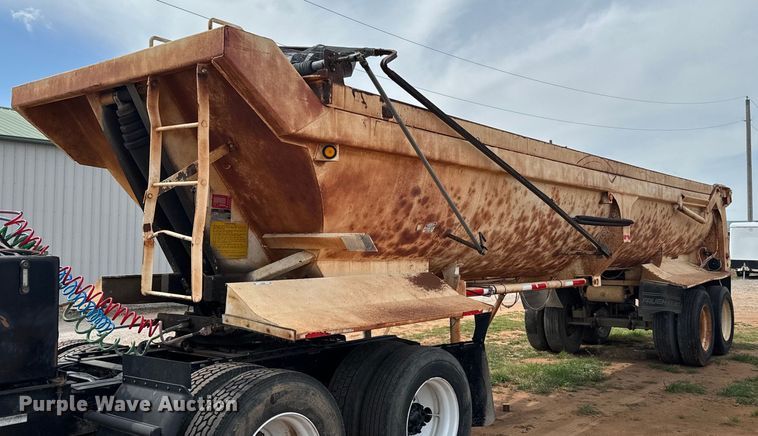 1991 Fruehauf  DRXX-M2-32 end dump trailer - EJ0335