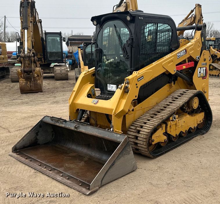 2023 Caterpillar 259D3 tracked skid steer loader - DQ0587