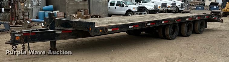 1996 Towmaster OT50 equipment trailer - DQ0597