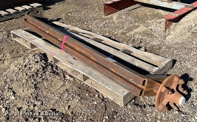 Trailer axle  - DQ0699
