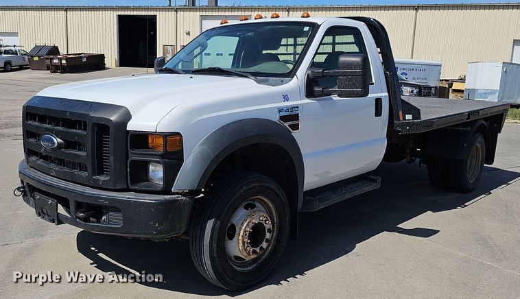 2008 Ford F450 Super Duty XL  flatbed truck - DQ8657