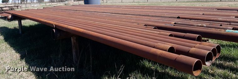 Approximately 17 joints of 4.5" diameter casing - DV9918