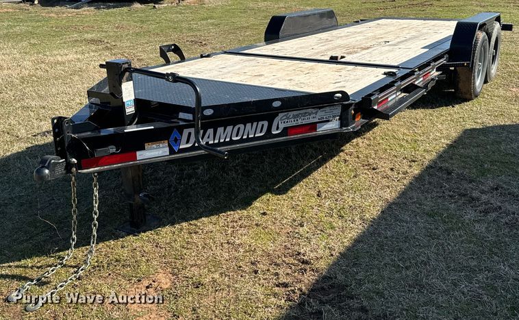 2020 Diamond C tilt deck utility trailer - EJ0332