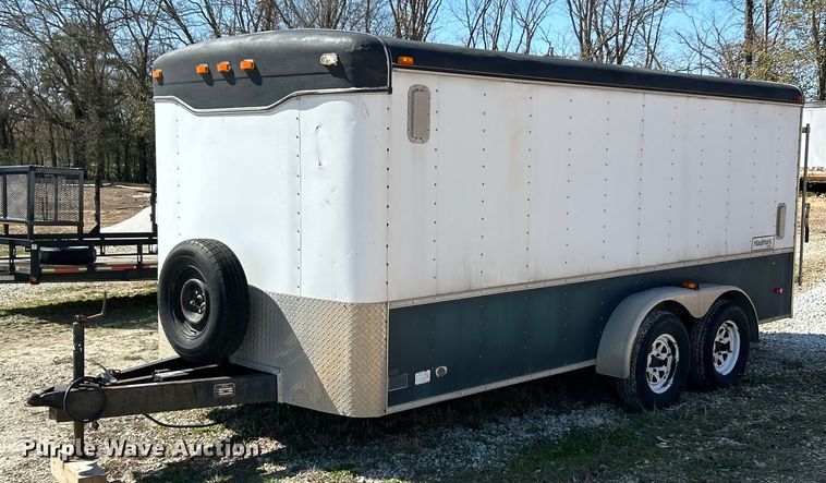 2001 Haulmark KLS7X16WT2 enclosed cargo trailer - EK4335