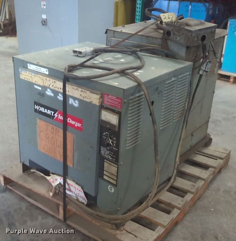 (2) forklift chargers - NG9339