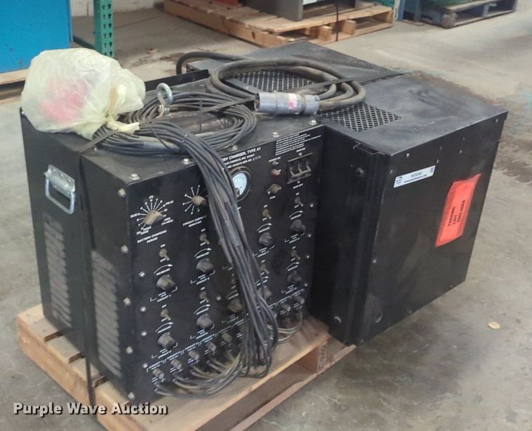 (2) A1 forklift chargers - NG9340