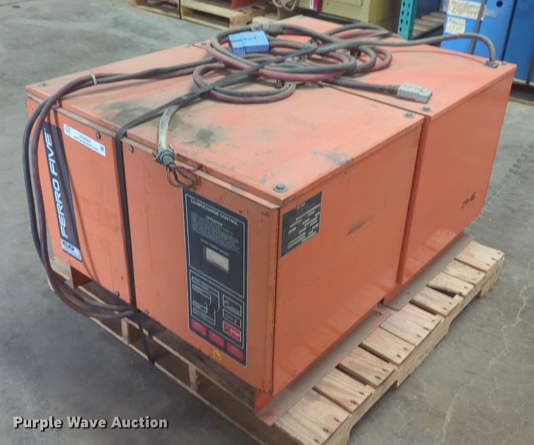 (2) Ferro Five forklift chargers - NG9354