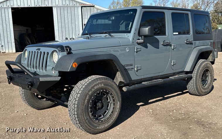 2014 Jeep  Wrangler Unlimited Sport SUV - NH9050