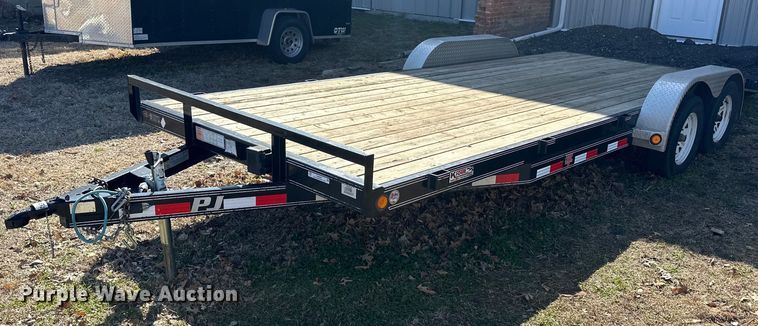 2017 PJ C5202 utility trailer - NJ9507