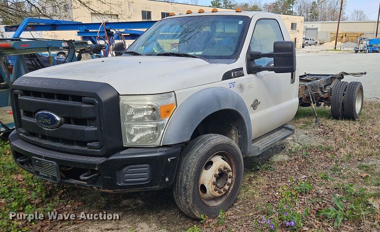 2011 Ford F550 Super Duty XL truck cab and chassis - OK9830